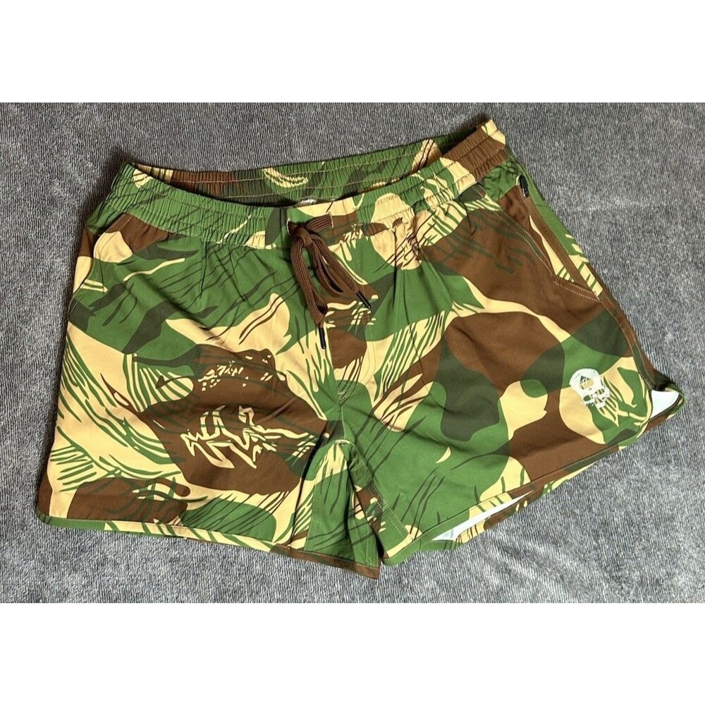 Zero Foxtrot 5” Shorts Mens Large Rhodie Camo Running Gym Performance Unlined